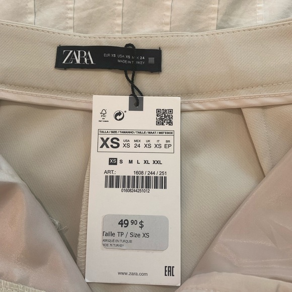 ZARA straight leg full length pants - Picture 3 of 4